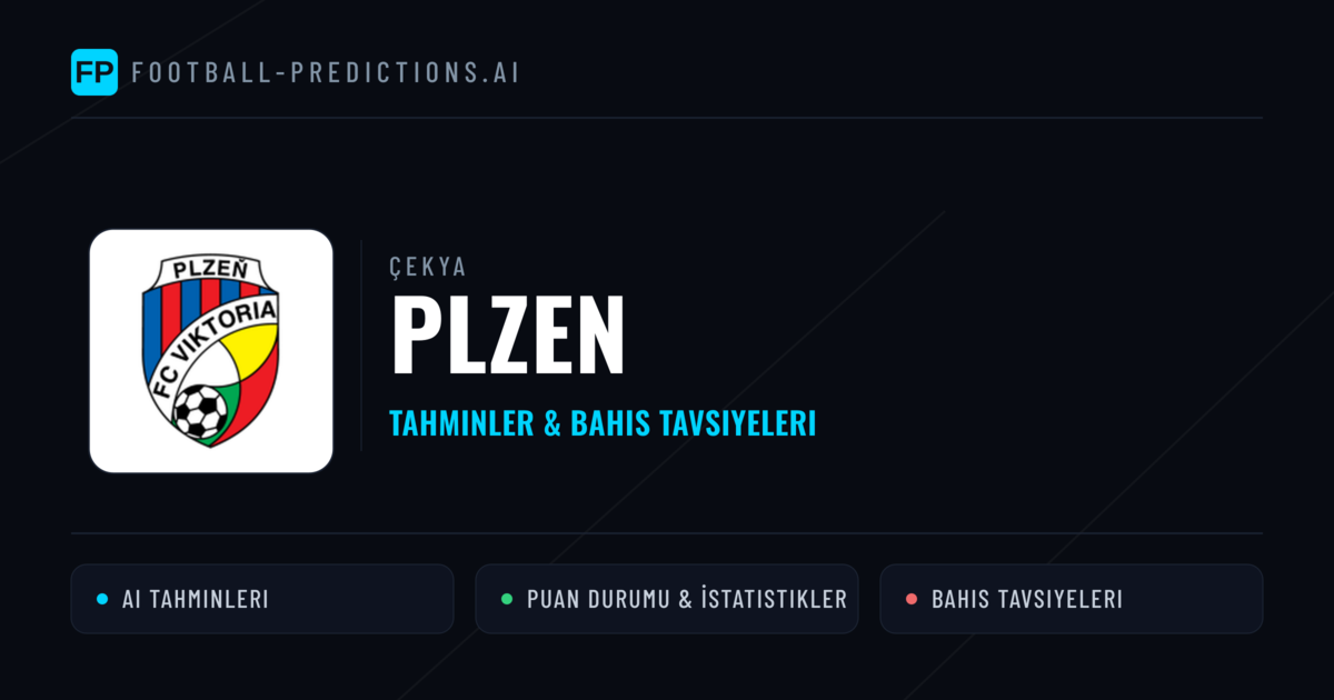 Plzen Tahminleri & İstatistikler