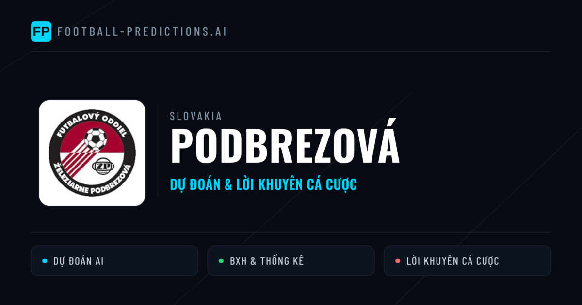 Podbrezová Dự đoán & Thống kê