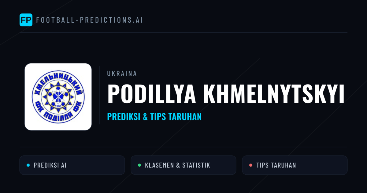 Podillya Khmelnytskyi Prediksi & Statistik Piala Dunia