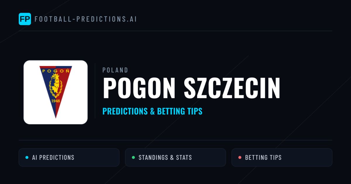 Pogon Szczecin Predictions & Stats