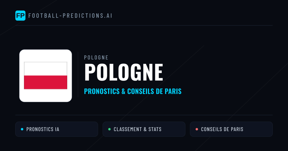 Pologne Pronostics & Statistiques