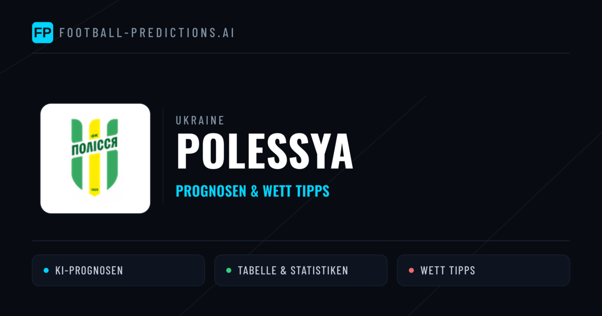 Polessya Prognosen & Statistiken