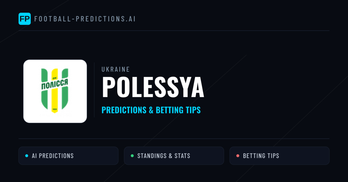 Polessya Predictions & Stats