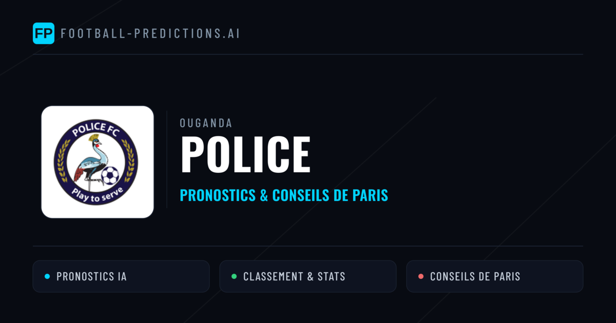 Police Pronostics & Statistiques