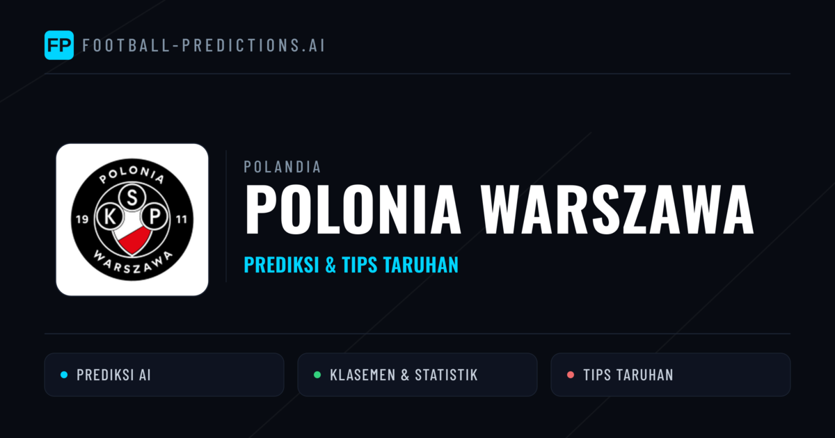 Polonia Warszawa Prediksi & Statistik Piala Dunia