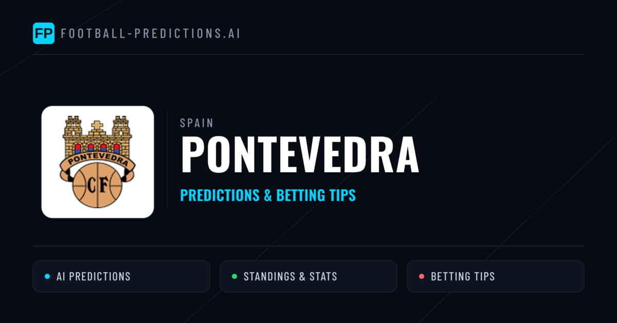 Pontevedra Predictions & Stats