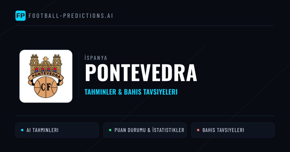 Pontevedra Tahminleri & İstatistikler