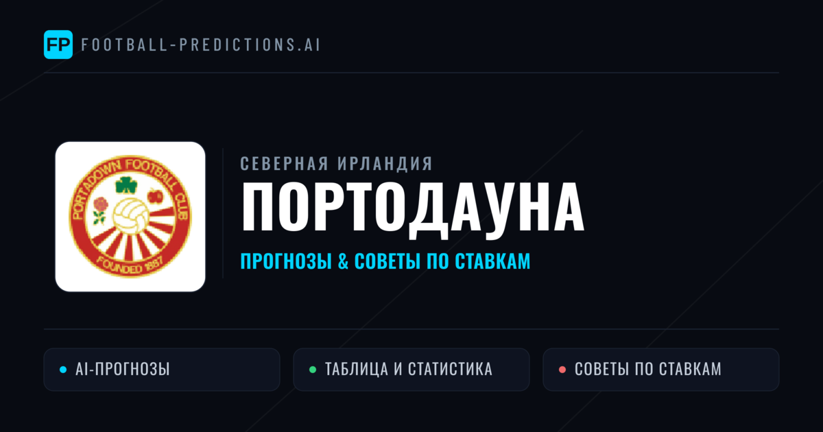 Портодауна прогнозы и статистика