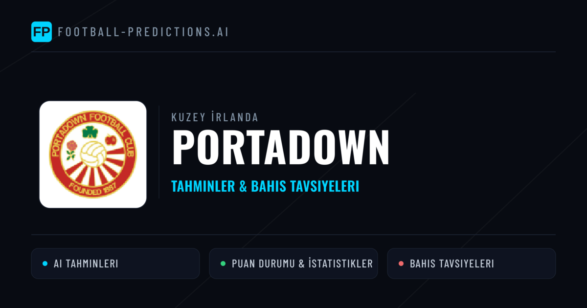 Portadown Tahminleri & İstatistikler