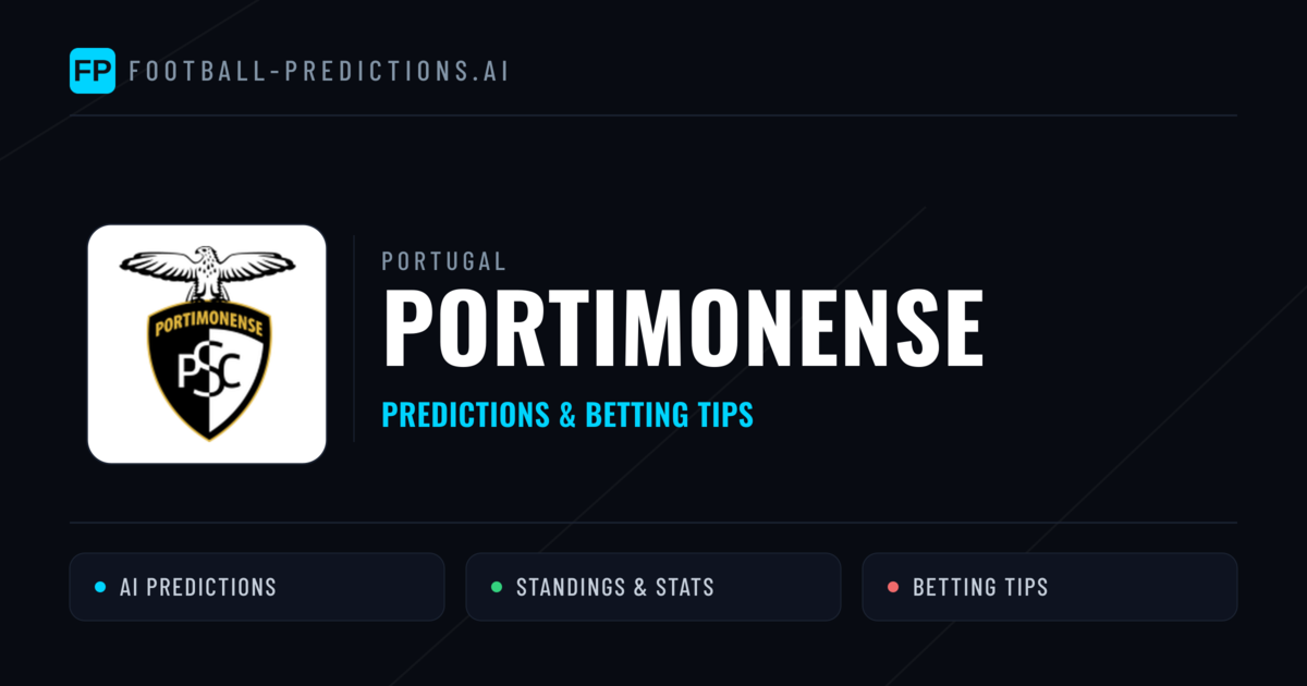 Portimonense Predictions & Stats