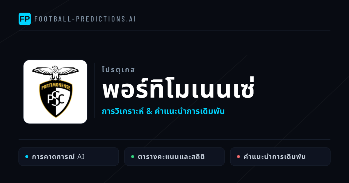 พอร์ทิโมเนนเซ่ การวิเคราะห์และสถิติ