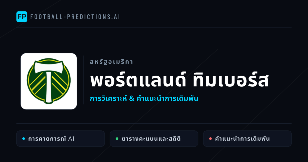 พอร์ตแลนด์ ทิมเบอร์ส การวิเคราะห์และสถิติ