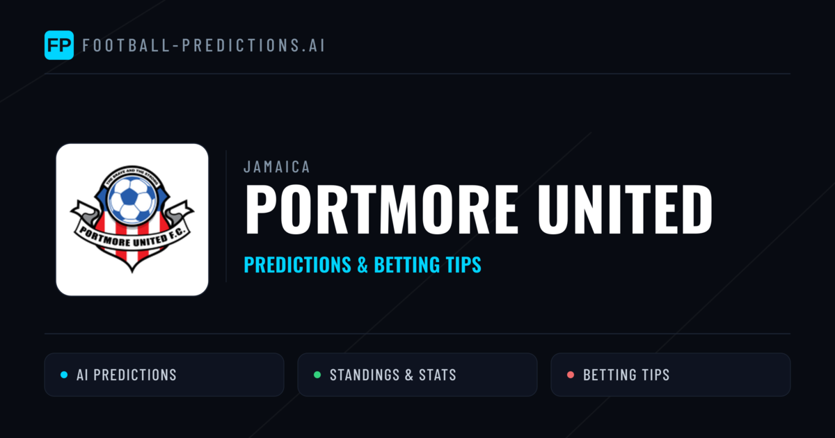 Portmore United Predictions & Stats