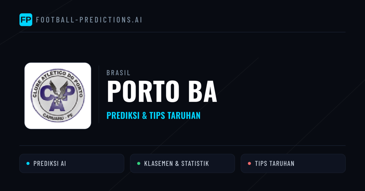 Porto BA Prediksi & Statistik Piala Dunia