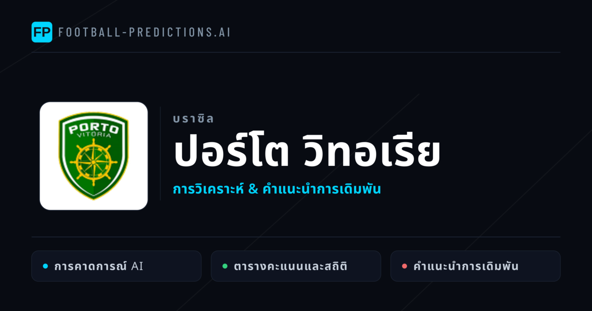 ปอร์โต วิทอเรีย การวิเคราะห์และสถิติ
