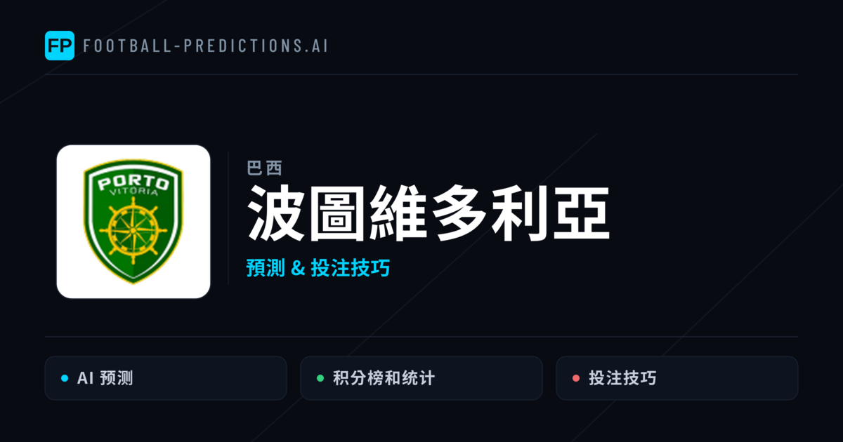 波圖維多利亞 運彩分析｜足球預測與數據