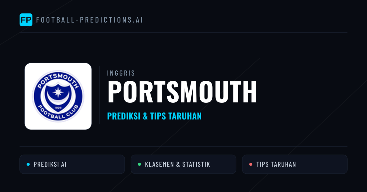 Portsmouth Prediksi & Statistik Piala Dunia