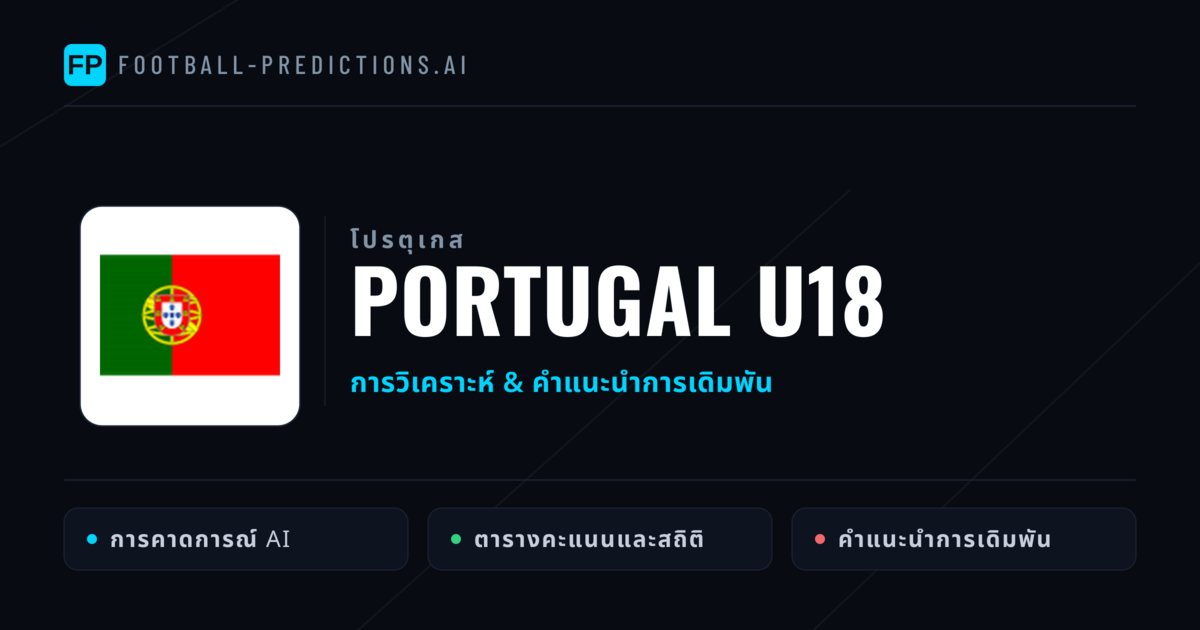 Portugal U18 การวิเคราะห์และสถิติ