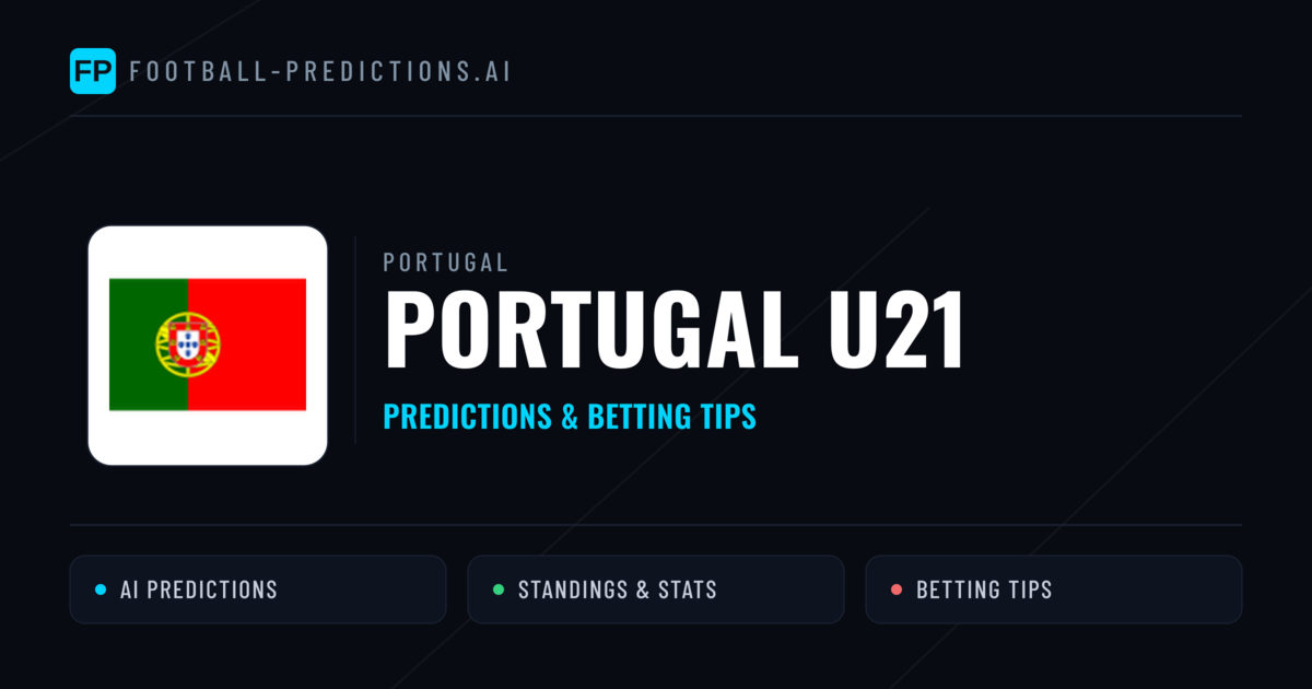 Portugal U21 Predictions & Stats