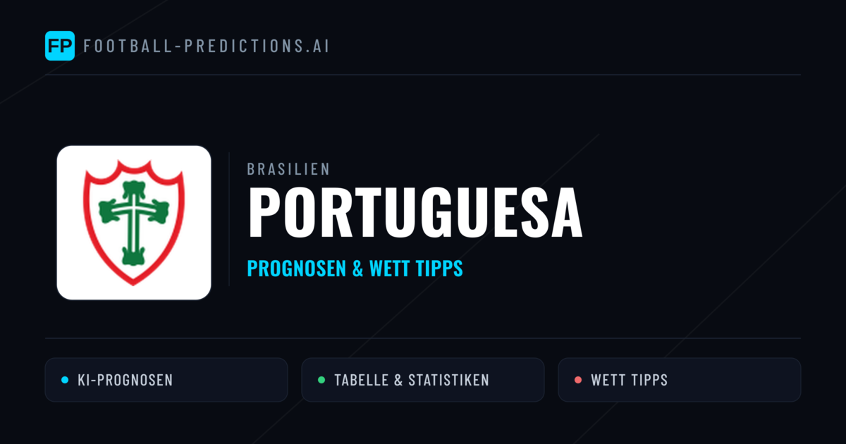 Portuguesa Prognosen & Statistiken