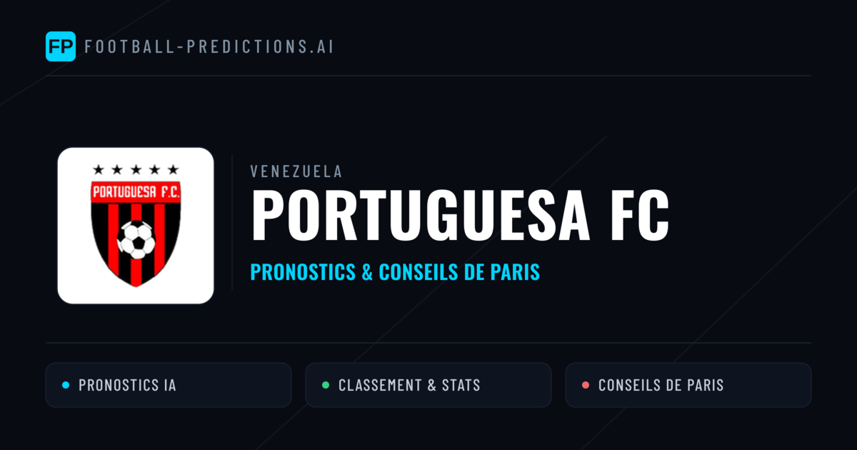 Portuguesa FC Pronostics & Statistiques