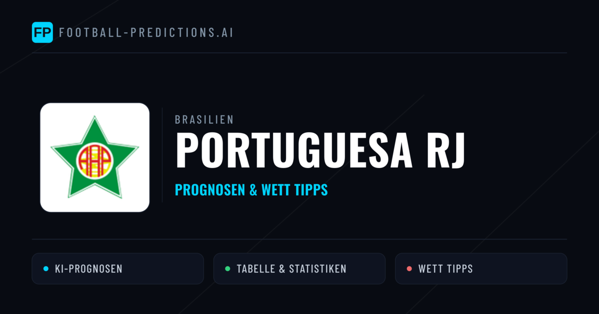 Portuguesa RJ Prognosen & Statistiken
