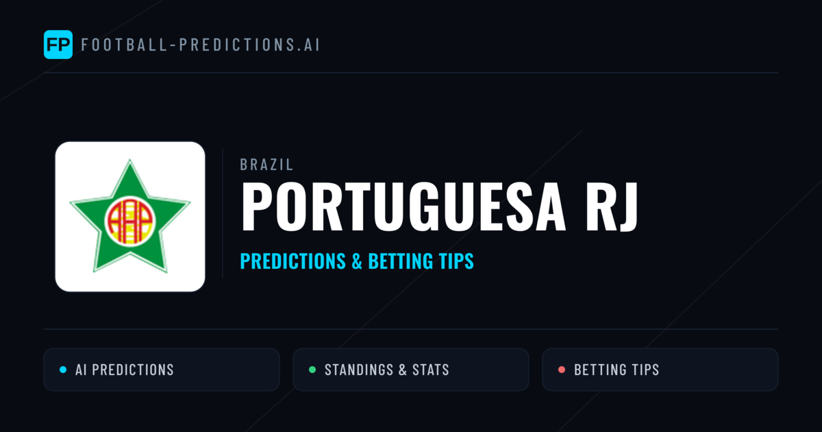 Portuguesa RJ Predictions & Stats