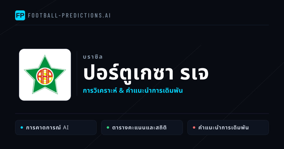 ปอร์ตูเกซา รเจ การวิเคราะห์และสถิติ
