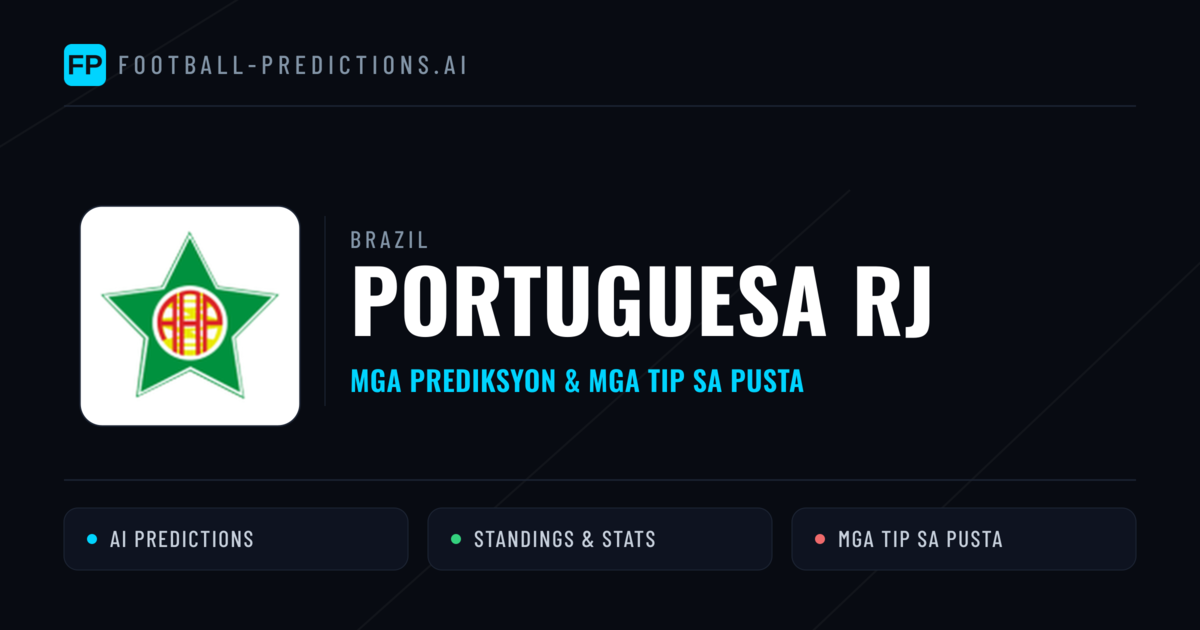 Portuguesa RJ Predictions & Stats