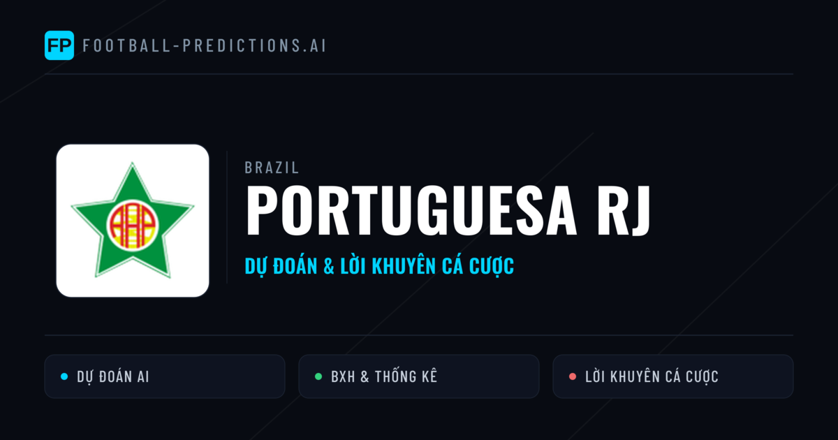 Portuguesa RJ Dự đoán & Thống kê