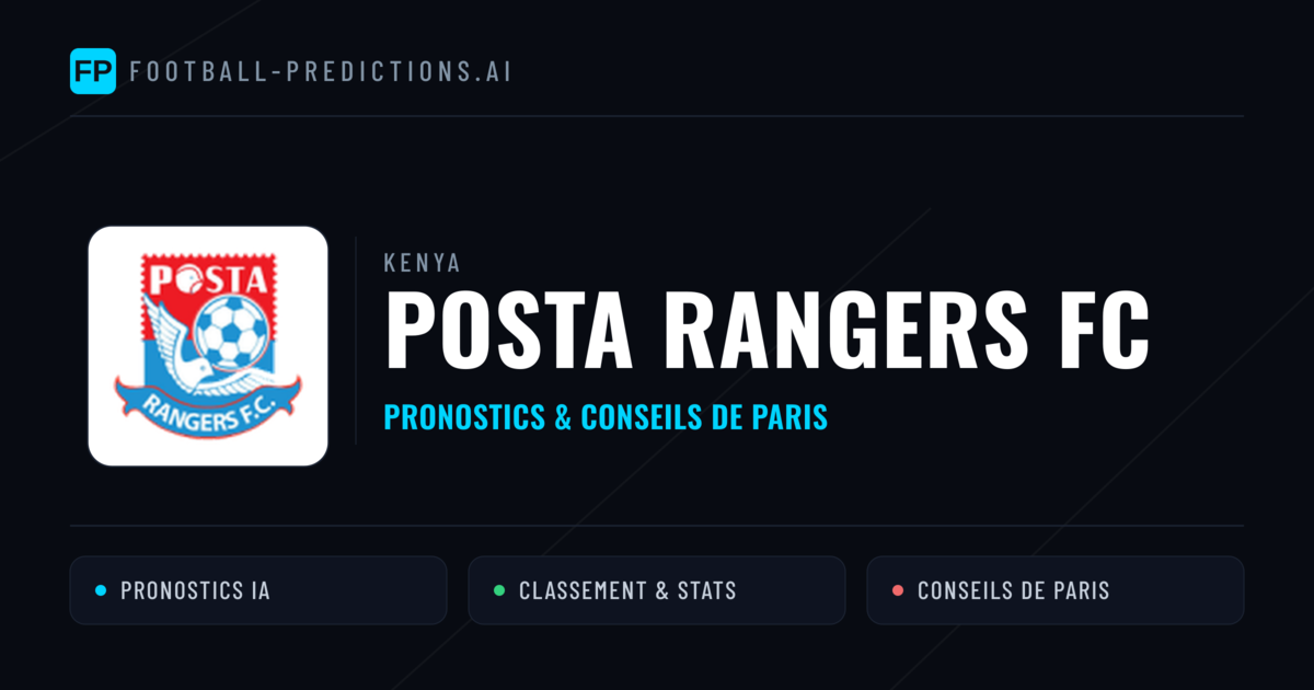Posta Rangers FC Pronostics & Statistiques