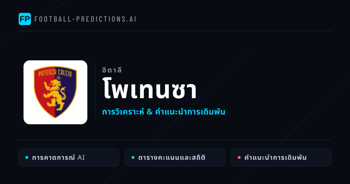โพเทนซา การวิเคราะห์และสถิติ