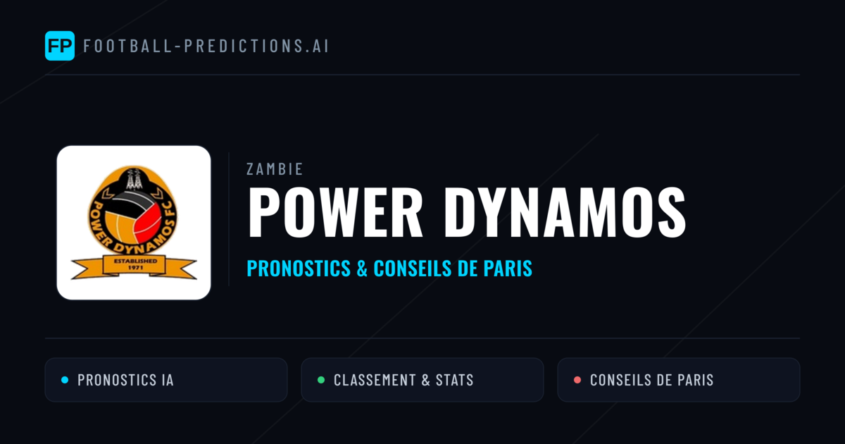 Power Dynamos Pronostics & Statistiques