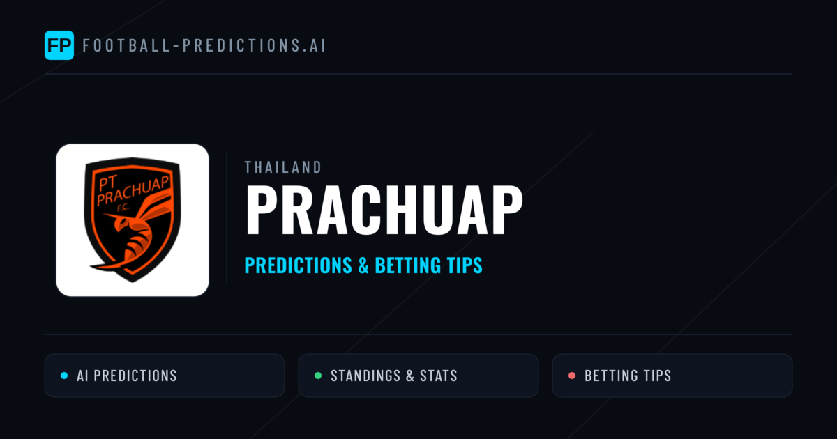 Prachuap Predictions & Stats