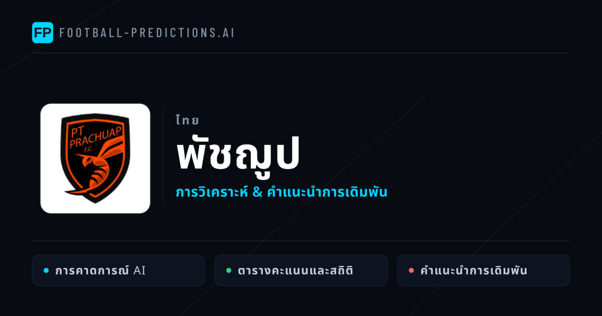 พัชฌูป การวิเคราะห์และสถิติ