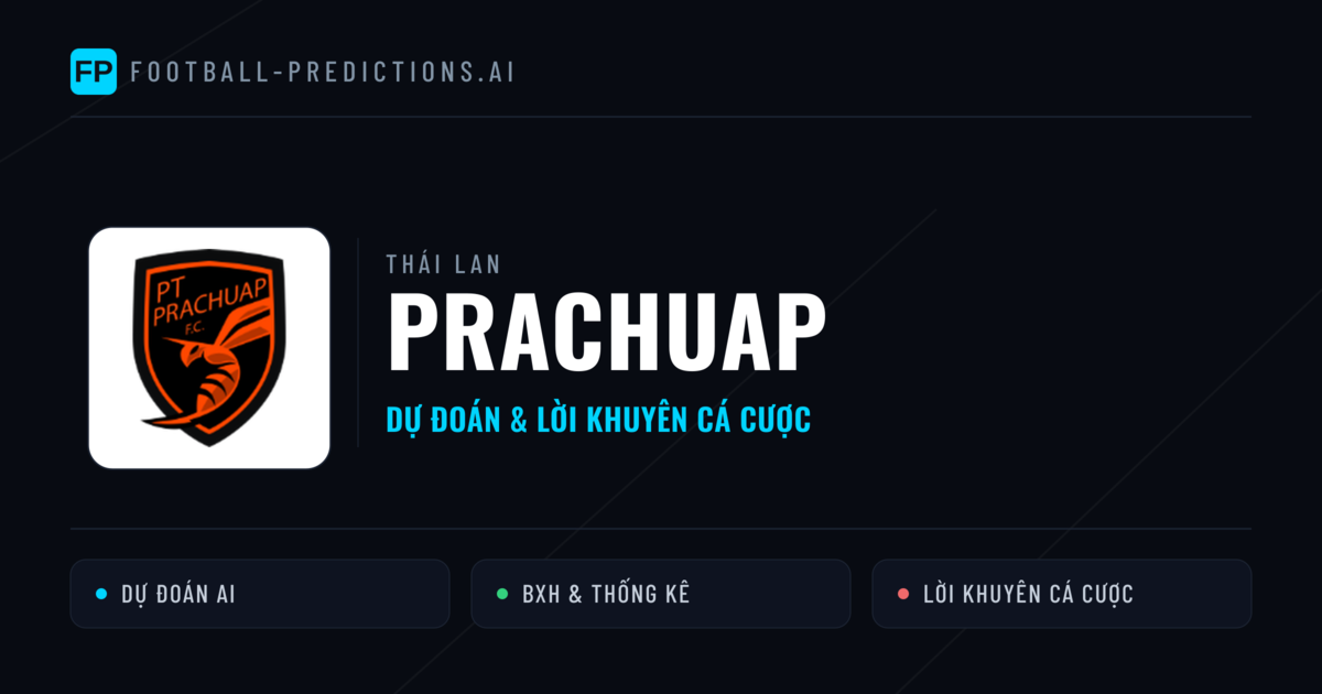 Prachuap Dự đoán & Thống kê