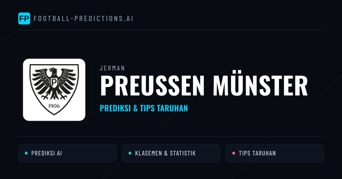 Preußen Münster Prediksi & Statistik Piala Dunia