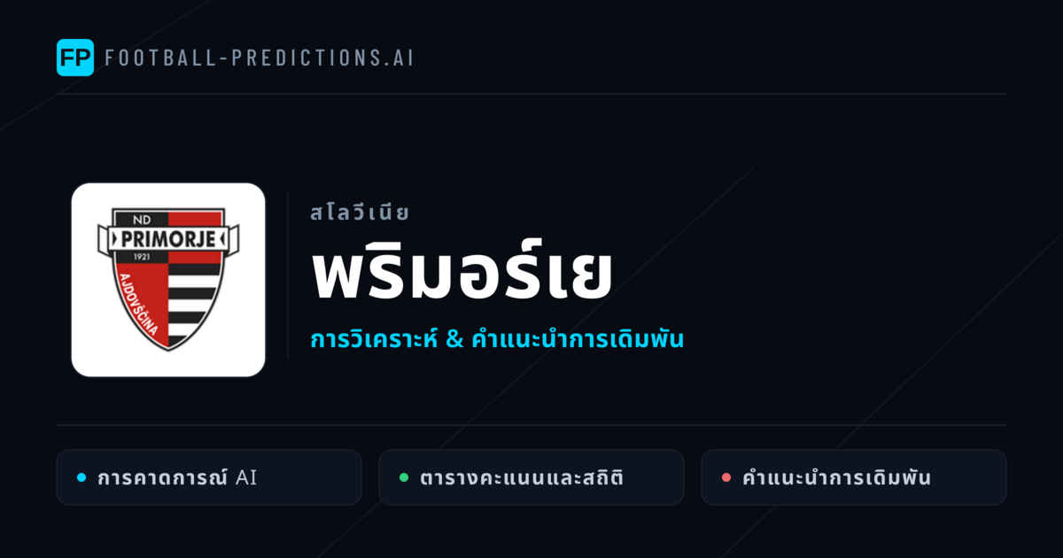พริมอร์เย การวิเคราะห์และสถิติ