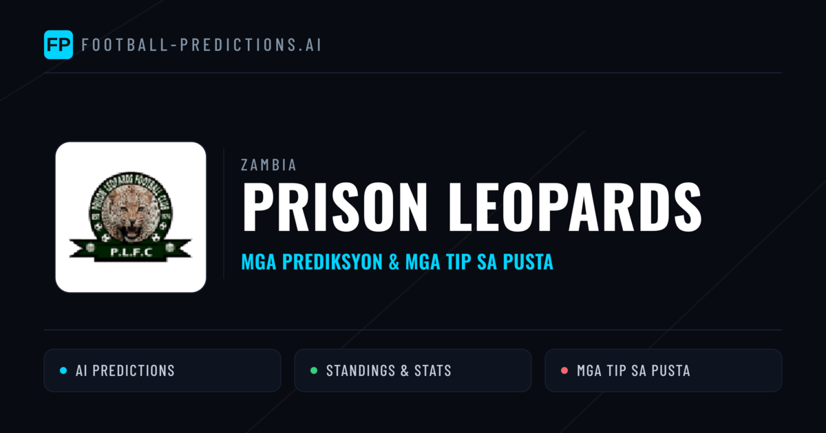 Prison Leopards Predictions & Stats