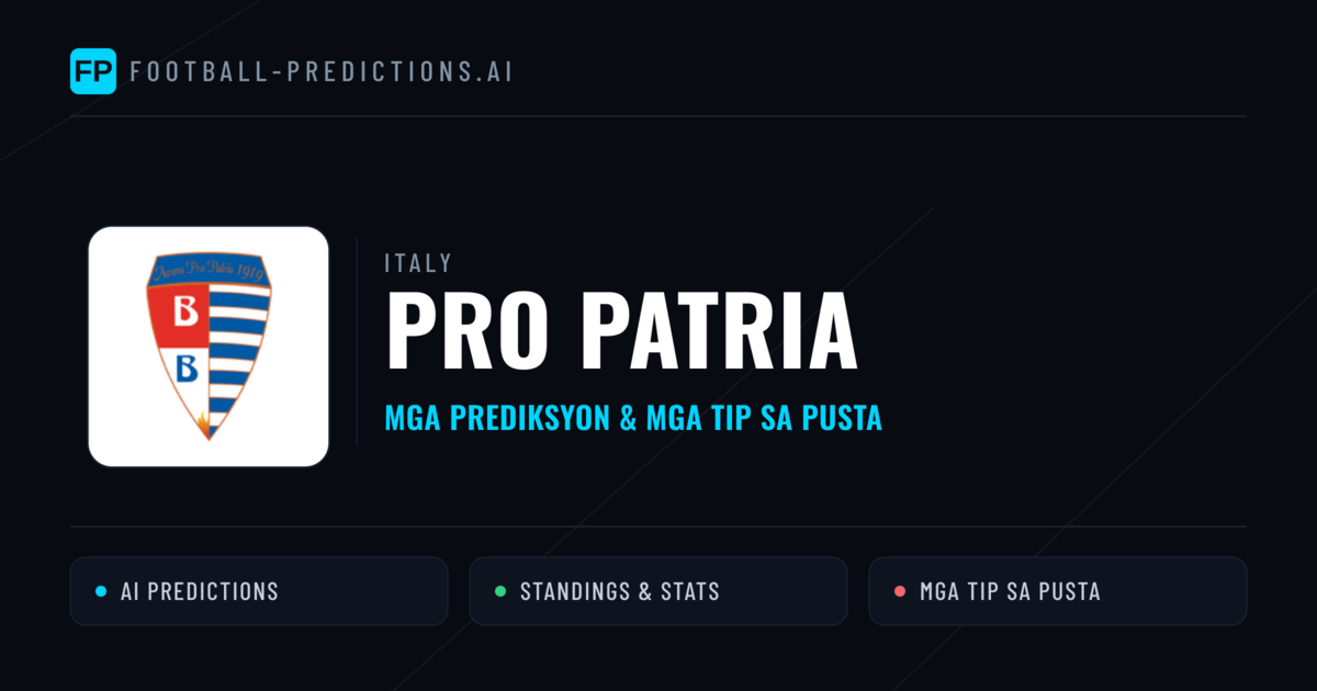 Pro Patria Predictions & Stats