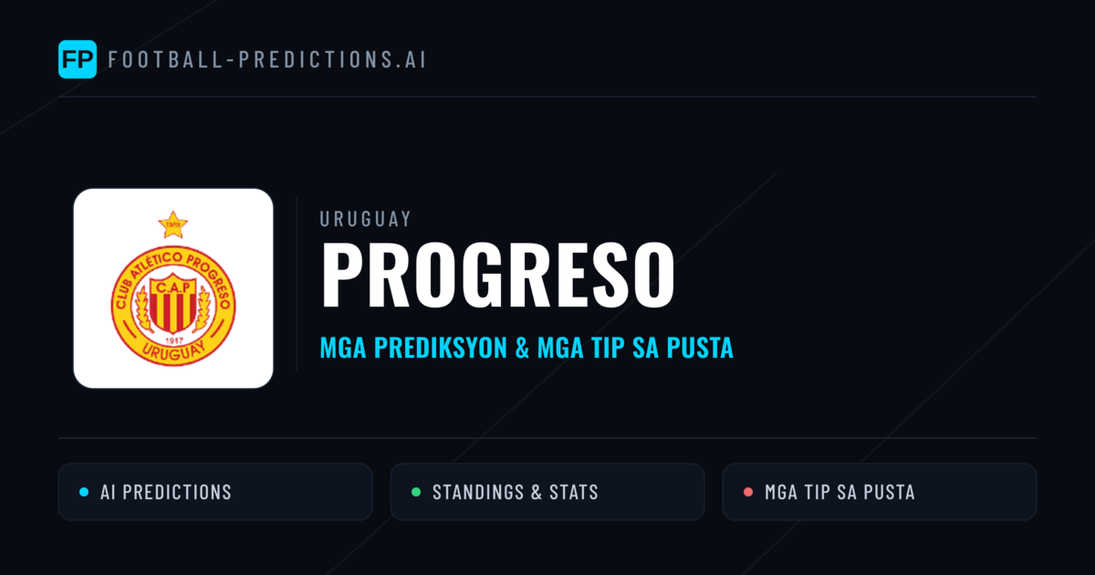 Progreso Predictions & Stats