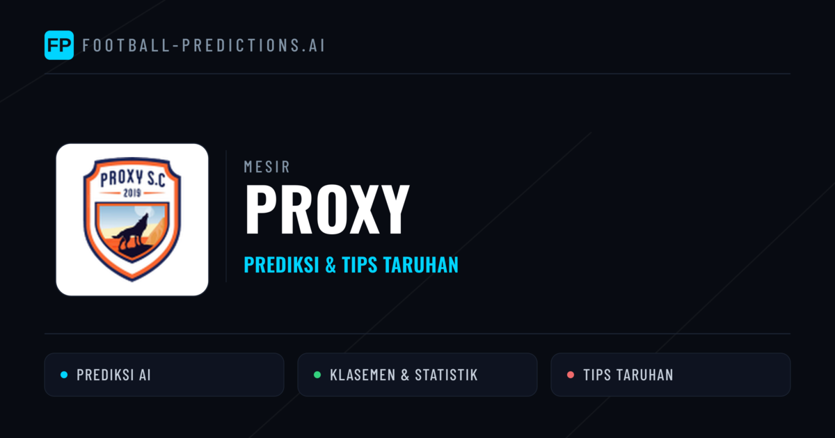 Proxy Prediksi & Statistik Piala Dunia