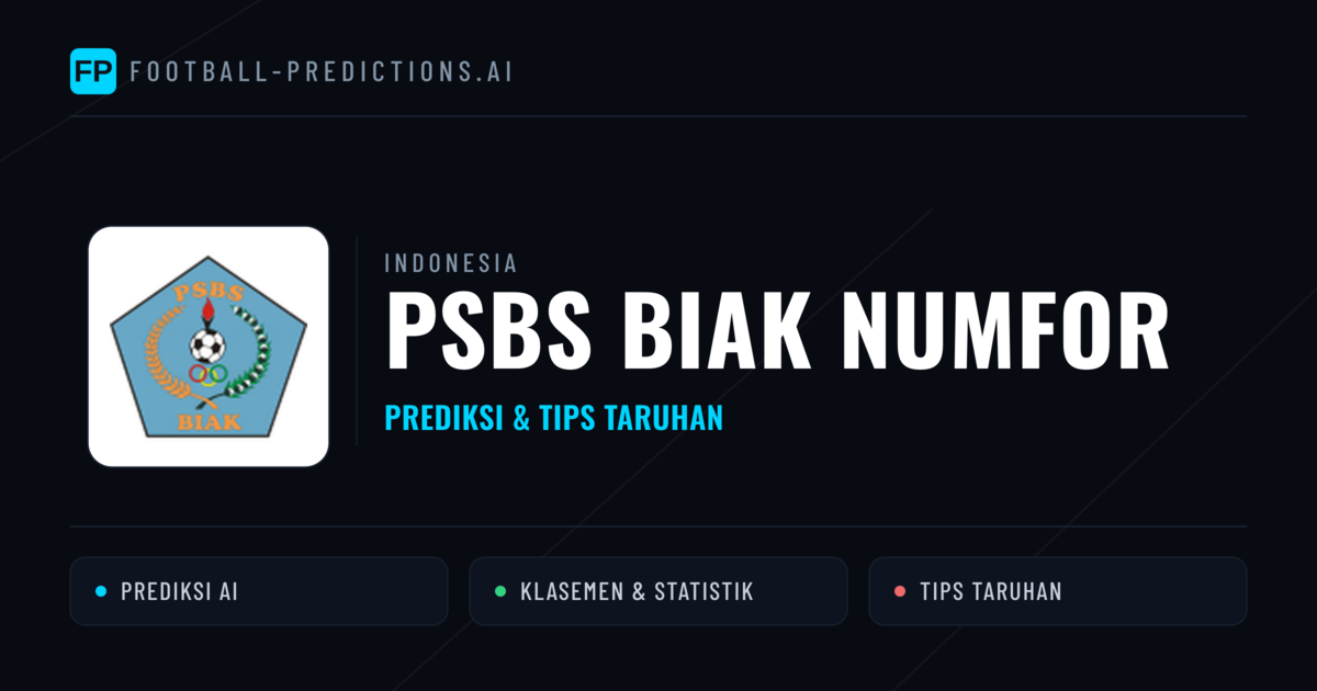 PSBS Biak Numfor Prediksi & Statistik Piala Dunia