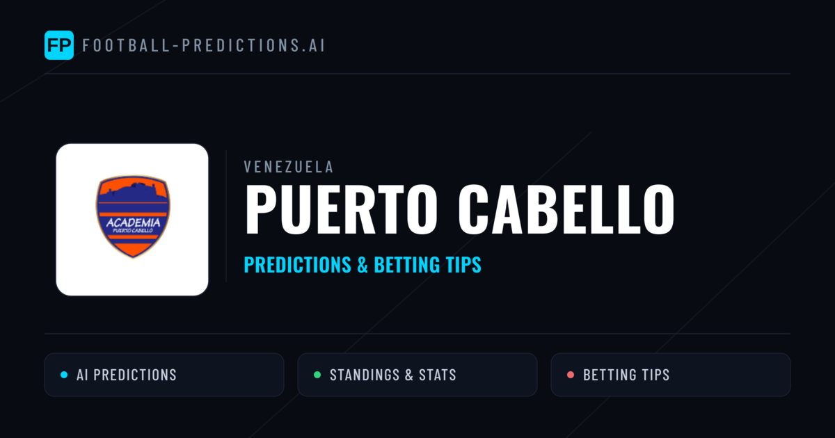 Puerto Cabello Predictions & Stats