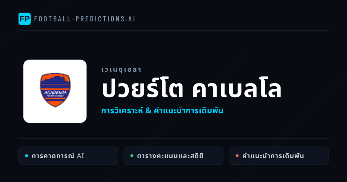 ปวยร์โต คาเบลโล การวิเคราะห์และสถิติ
