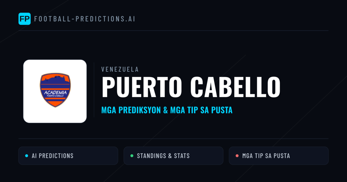 Puerto Cabello Predictions & Stats