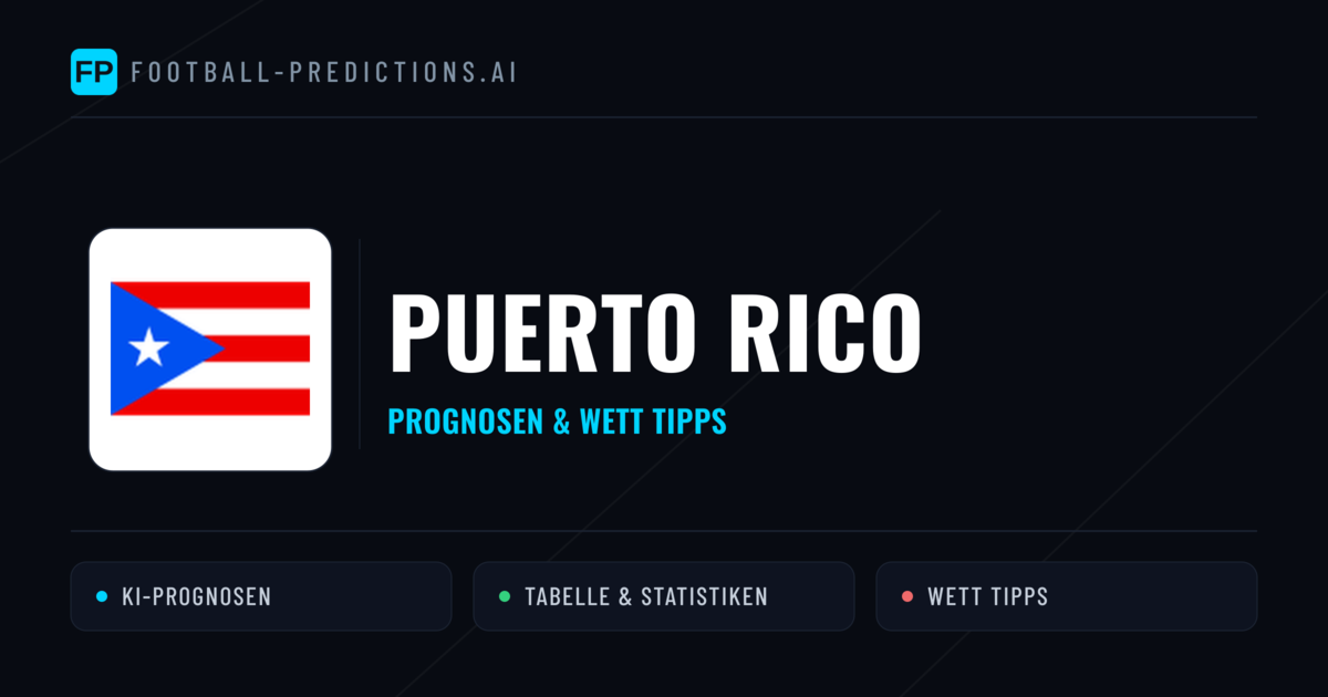 Puerto Rico Prognosen & Statistiken