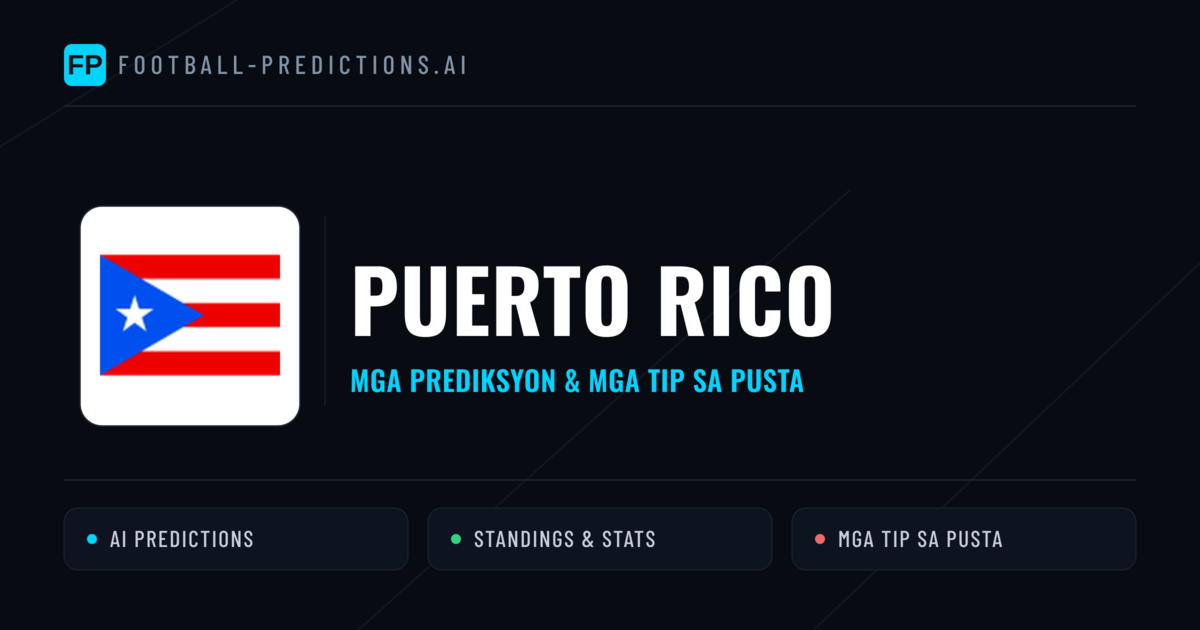 Puerto Rico Predictions & Stats