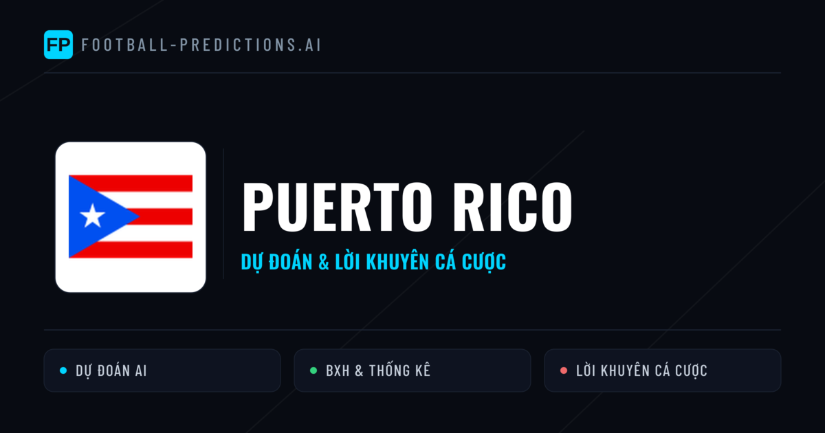 Puerto Rico Dự đoán & Thống kê