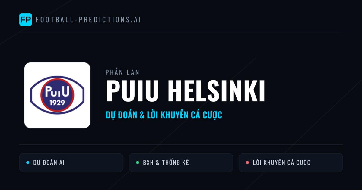 PuiU Helsinki Dự đoán & Thống kê